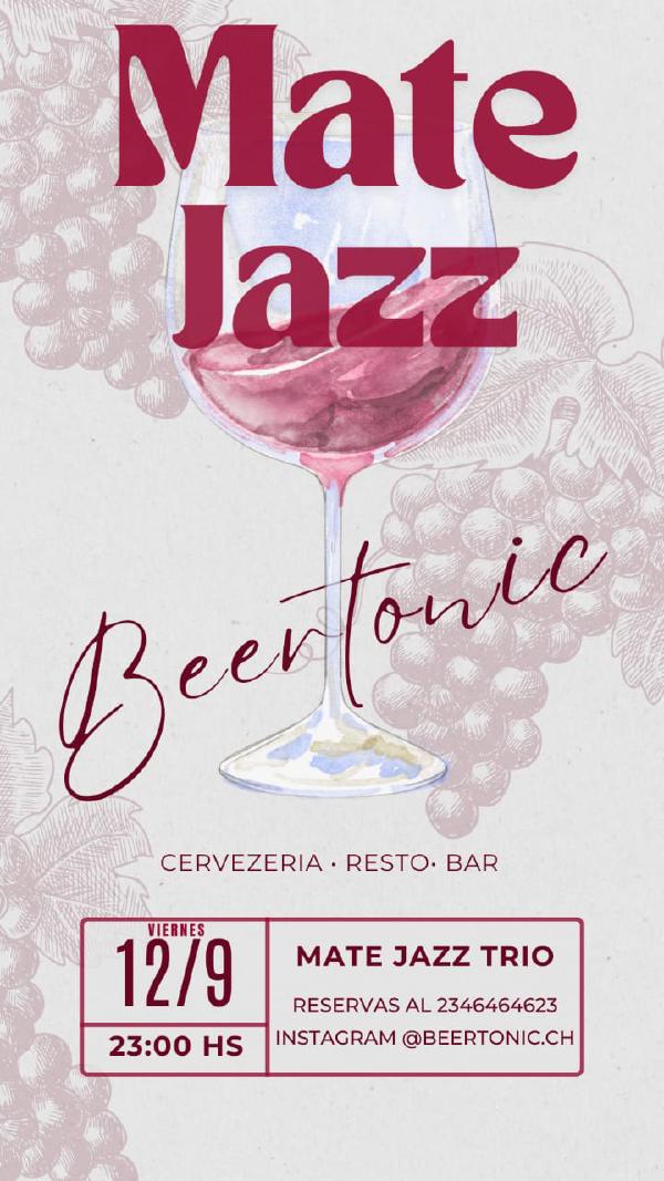 Mate Jazz en Beertonic