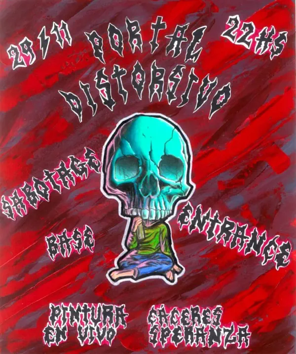 Festival Distorsivo + Pintura en vivo en El Portal del Tango 