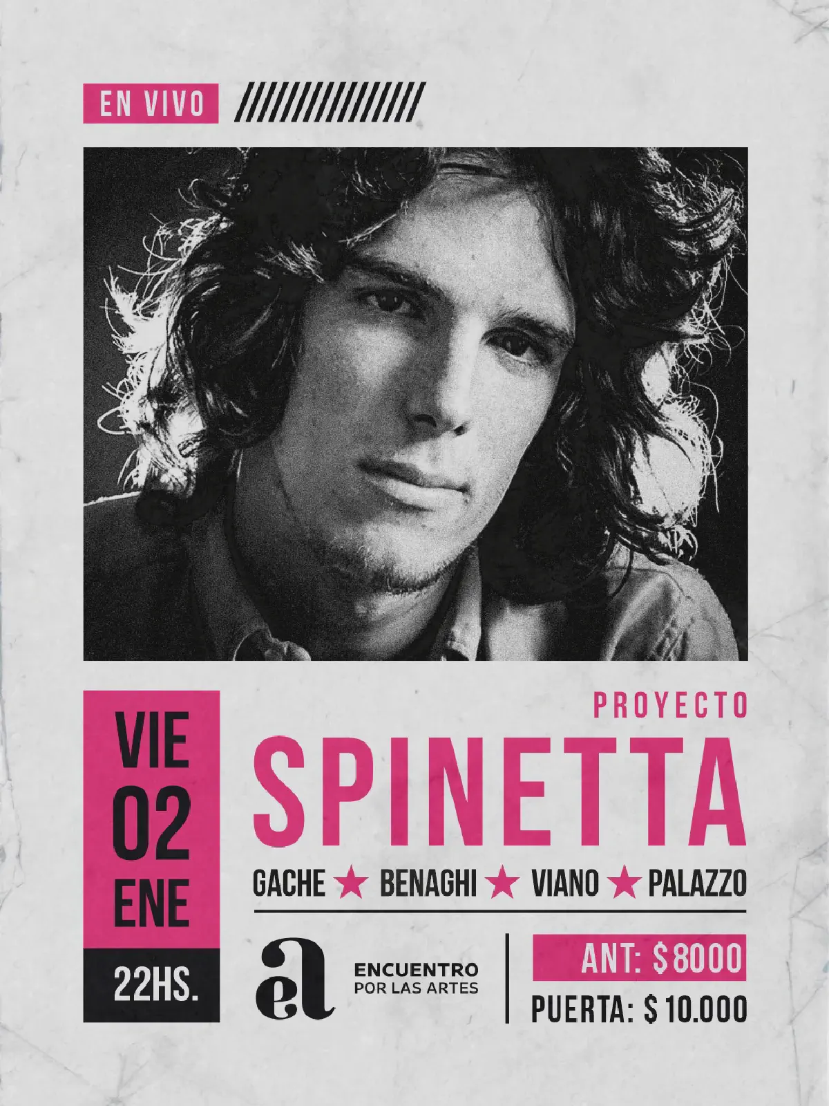 Proyecto Spinetta en Encuentro por las Artes