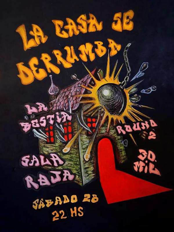 Round 2, Entrance y Sala Roja en el Festival Demolición