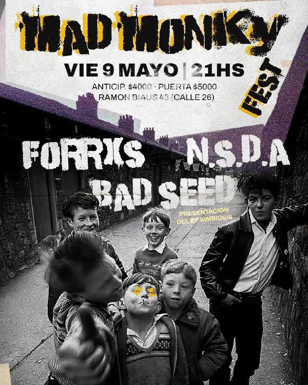 Los Bad Seed en Sala Biaus